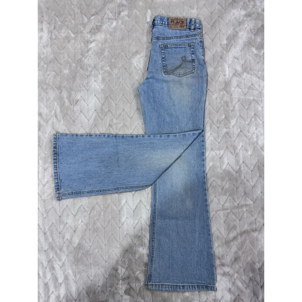 The Children's Place Dark Blue Boot Cut Jeans size 10. New